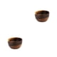 thumbnail image 3 of Bewildely Juego de cuencos de madera marrón claro 9.5 cm 2Conjunto, 3 of 6