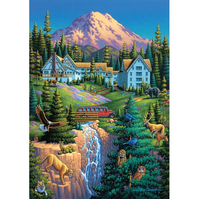 Rompecabezas Buffalo Games Eric Dowdle Mount Rainier 300 piezas