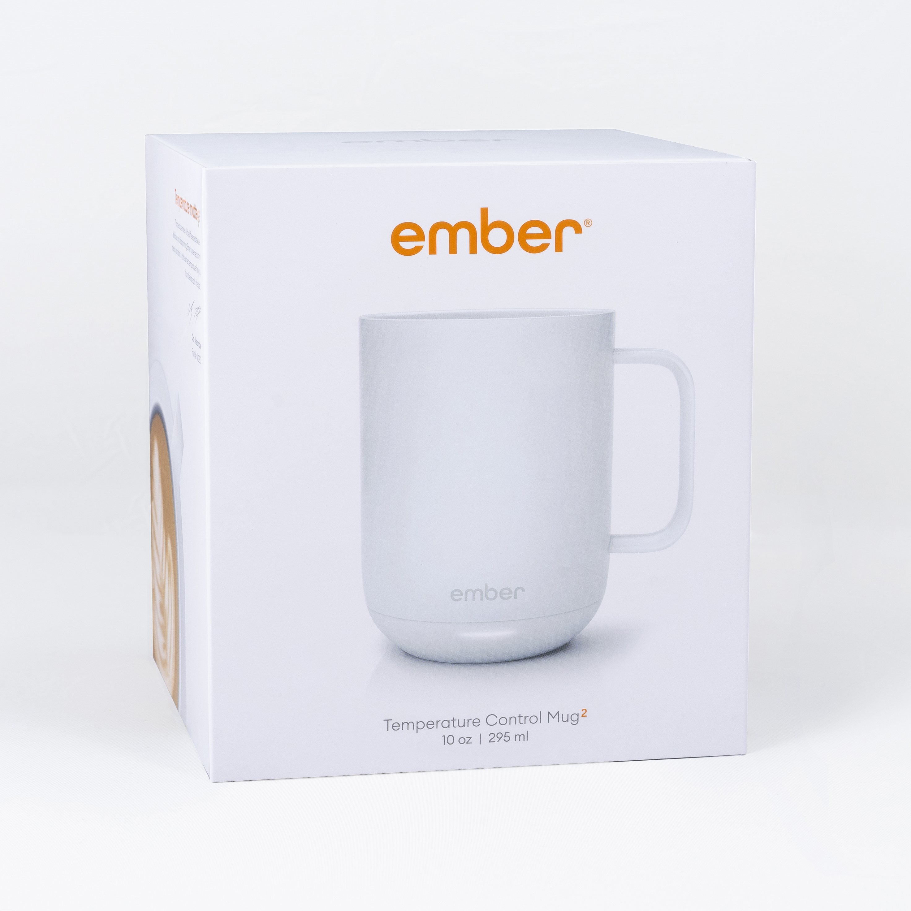 Ember Temperature Control Smart Mug 2, 10 oz, White, 1.5-hr Battery Life - App Controlled Heated Coffee Mug - Improved Design - image 9 of 9