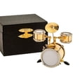 thumbnail image 1 of Tambor Seawoo Mini Percussion en miniatura con estuche para adorno navideño, 1 of 6