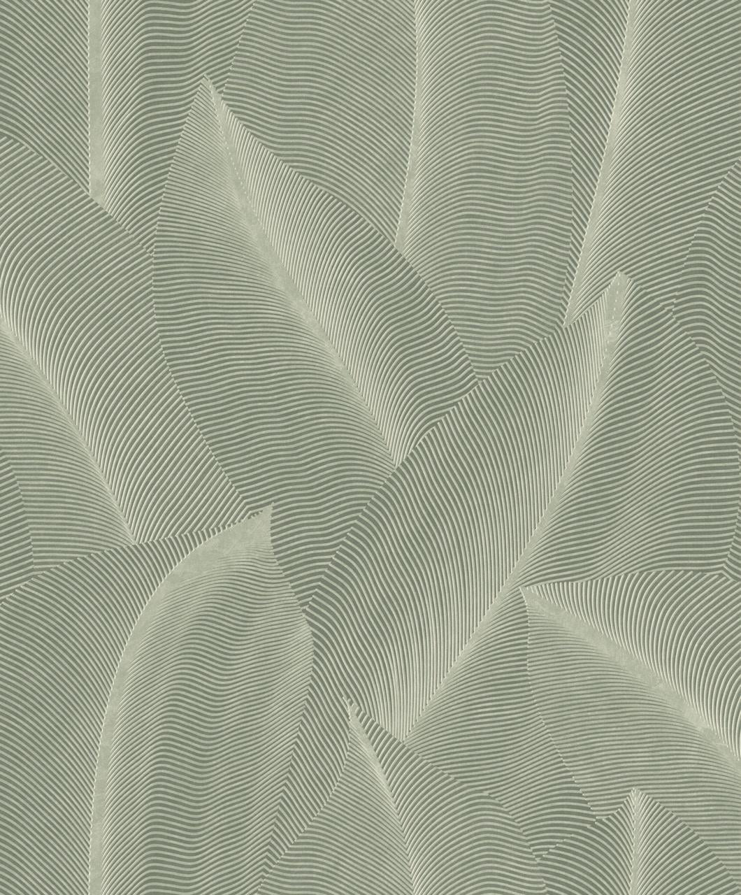 Moss Bold Digital Like Leaf Wallpaper, Double Roll, 57 sqft