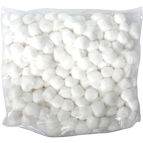 Perfect Stix Cotton Balls M-500ct Medium Sized Cotton Balls (Pack of 500) 500ct