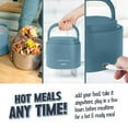thumbnail image 6 of Nostalgia 20 oz. Portable Heated Lunch Box, Blue, 6 of 9