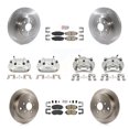 thumbnail image 1 of Transit Auto Front Rear Disc Brake Caliper Rotors and Ceramic Pads Kit (10Pc) for Car Subaru Impreza Forester KC8-102226N, 1 of 9