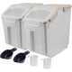 thumbnail image 1 of Contenedor de almacenamiento de alimentos AnRui hermético de 11,34 kg con accesorios, 1 of 1