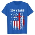 thumbnail image 4 of DHFJKG 4Th Of July Shirts For Women Short Sleeve Graphic Tees 1776-2026 250Th Anniversary USA T Shirt We The People Top, 4 of 4
