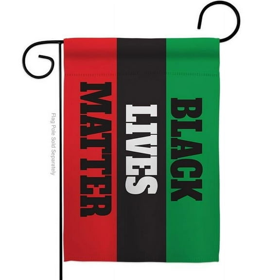 USA Decoration G170063-BO 13 x 18.5 in. Cant Breathe BLM Black History Lives Matter Double-Sided Decorative Horizontal Garden Flags - House Decoration Banner Yard Gift