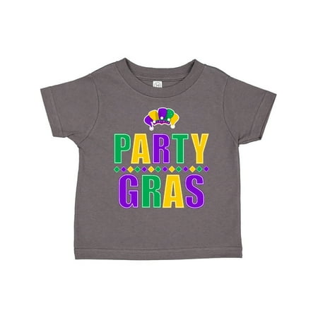 

Inktastic Party Gras Mardi Gras Gift Toddler Boy or Toddler Girl T-Shirt