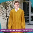 thumbnail image 6 of Endea Graduation Shiny Antique Gold Graduation Gown, 6 of 8