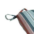 thumbnail image 6 of (2 pack) Mainstays 15.5"D x 17"W Multi Stripe Rectangle Outdoor Seat Pad (1 Pack), 6 of 9