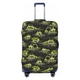 thumbnail image 2 of Goofa Light Green Excavator Pattern Luggage Covers For Suitcase,Suitcase Cover Protector Fit 18-32 Inch Luggage-X-Large, 2 of 9