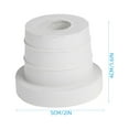 thumbnail image 4 of MasteelfCA 1 Pair Swimming Pool Ladder Rubber Plug Ladder Safety Bumper Swimming Pool Parts, 4 of 8
