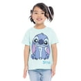 thumbnail image 2 of Disney Lilo and Stitch Toddler Graphic Crewneck Tee with Short Sleeves, Sizes 12M-5T, 2 of 7