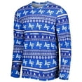 thumbnail image 2 of Men's Concepts Sport Royal Air Force Falcons Swivel Long Sleeve Top & Pants Sleep Set, 2 of 5