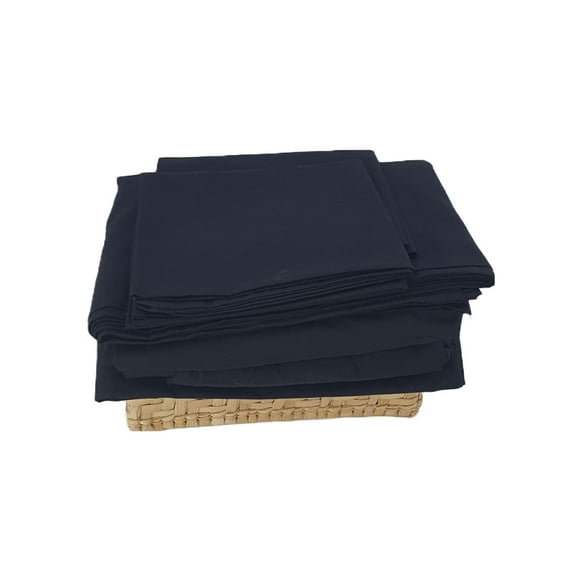 Set de sabanas Almoda Negro Queen Size (plana, cajón y y 2 funda) Almoda 70000473