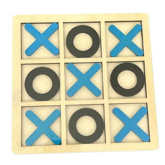 Tic TAC Toe Game Educational Toys Classic Board Games for Children Adult Outdoor