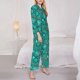 thumbnail image 3 of Balery Boho Dreamcatcher Conjunto de Pijama con Estampado para Mujer, Conjunto de Dos Piezas con Manga Larga, Ropa de Dormir Suave con Bolsillos, Pijamas Cómodos-Medium, 3 of 7