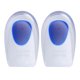 thumbnail image 4 of Gel de silicona plantillas ortopédicas Valgus Varus corrector talón almohadillas de corrección de pie plano PadsBlue y blanco transparente, 4 of 8