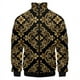 thumbnail image 4 of Nueva chaqueta de lujo con estampado dorado para hombre y mujer, chaqueta bomber para hombre y mujer, chaqueta con bolsillos y cremallera, abrigo de manga larga, chaquetas de primavera, 4 of 5