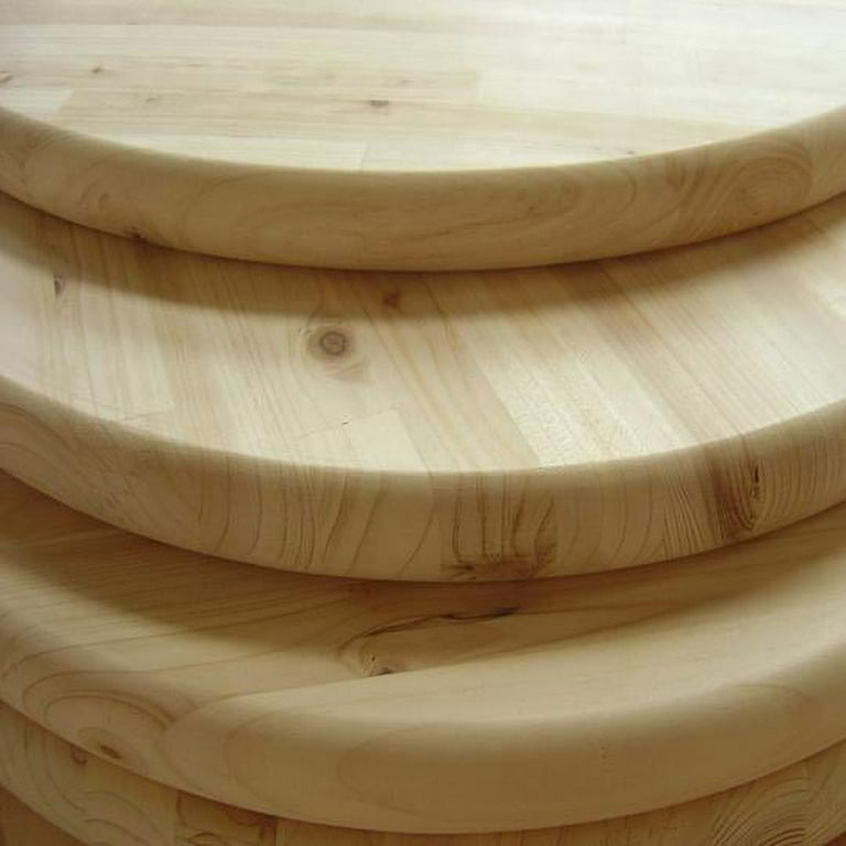 Pack of 5-15 inch wood round, wood slices 15 inch diameter, wood
