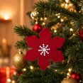 thumbnail image 7 of Mini Christmas Tree Ornament Hanging Decoration Cute Polyester Holiday Pendant for Window Home Wreath Decor, 7 of 7