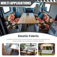 thumbnail image 3 of XYZCANDO Floral 2-Piece RV Split Sofa Seat Cover - Stretch Washable Furniture Protector for Camper Travel Trailer, 3 of 7