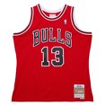 thumbnail image 2 of Men's Mitchell & Ness Joakim Noah Red Chicago Bulls 2013/14 Hardwood Classics Swingman Jersey, 2 of 3
