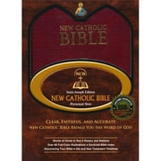 Catholic Book Publishing  Personal Size NCB St. Joseph New Catholic Bible, Burgundy Bonded Leather