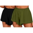 thumbnail image 2 of GERsome Women's Athletic Shorts Summer Gym Yoga Shorts Running Active Shorts Soft Elastic Shorts, Pack of 2, S-XXL, 2 of 8