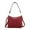 Wine, variant on MKF Collection Vegan Leather Women's Shoulder Bag, Classy Crossbody Purse Handbag by Mia K - Wine