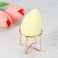 thumbnail image 2 of Unique Bargains Circular Beauty Egg Holder Makeup Sponge Case Drying Stand Cosmetic Egg Holder Rose Gold Tone, 2 of 7