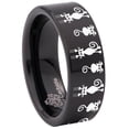 thumbnail image 6 of Falling Cat Tungsten Carbide Ring, 6 of 9