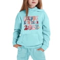 thumbnail image 1 of FAOWME Ensemble de Pyjama à Manches Longues Confort Décontracté pour Enfant Bleu Ciel 8-9 Ans, 1 of 4