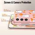 thumbnail image 6 of for Galaxy S21 5G Case, Candy Pattern Shockproof Protection Phone Cover, Silicone Protector Funda para Samsung S21 5G Transparent Flexible Sleek Durable Wireless Charging Compatible Case, 6 of 14