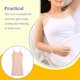 thumbnail image 4 of Chaleco de Modal para mujer, cuello en U, piel agradable al desnudo, vestido deslizante, camisones con tirantes, ropa interior de talla grande Prendas para la parte del cuerpo Color de piel XXL Qarigey AP011308-20B, 4 of 6