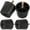 Black, variant on Gongc 4pcs Adjustable Furniture Leveling Feet for Table Legs and Floor Glide Levelers