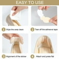 thumbnail image 6 of 5 Pairs Heel Pads for Shoes, Heel Grips Liner Cushions Inserts for Loose Shoes, Comfortable Heel Cushions for Men and Women - Anti-Slip Prevents friction blistering and heel slippage, 6 of 7