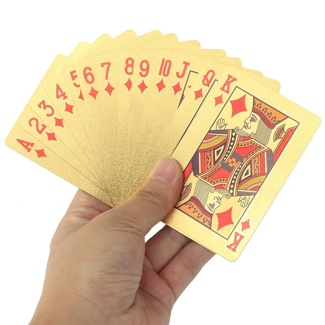 Waterproof Waterproof Game Cards, Plastic Scratch-Free Game Cards, Camp for Party Swimming Pool Beach