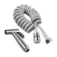 thumbnail image 2 of AMLESO Stainless Steel Hand Held Toilet Bidet Sprayer with 2M Spring Hose Accessory, 2 of 6