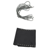 Repment Fabric for Garden Lounge Chairs Black