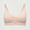 Pink, variant on Wensltd Minimizer Bras for Women Gathering Supportive No Underwire Full Coverage Bras