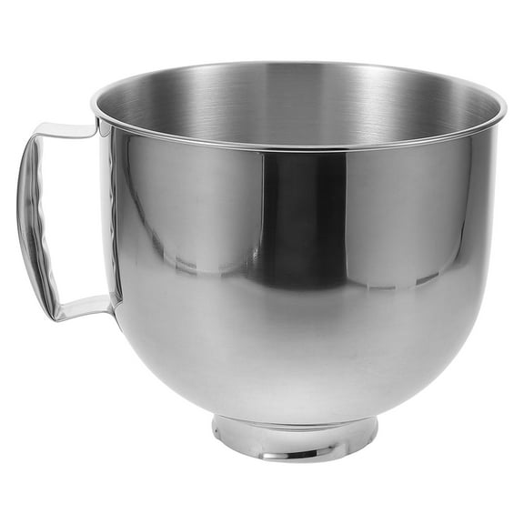 Hemoton Pour Grinder Chef Mixing Bowl 26.00X22.00X19.00CM Silver