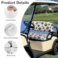 thumbnail image 6 of Uorisanigo Kawaii Dog Paws Golf Cart Cushions Front Seat Decoration Golf Cart Seat Covers Funny Sturdy Club Car Golf Cart Seat Covers Machine Washable Stay Cool, 6 of 7