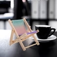 thumbnail image 4 of OUNONA Desktop Phone Holder Beach Chair Shape Cloth Multi 1Pcs Indoor Use, 4 of 8