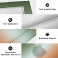 thumbnail image 6 of Sage Green Orange Ombre Outdoor Rug for Patio/Deck/Porch, Non-Slip Large Area Rug 5 x 7 Ft, Contemporary Abstract Gradient Indoor Outdoor Rugs Washable Area Rugs, Reversible Camping Rug Carpet Runner, 6 of 8
