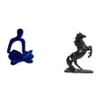 thumbnail image 1 of Figura De Pensador Abstracto, Escultura Decorativa Para Oficina, Bar, Boda, Estatua De Caballo, Figura Decorativa Para Dormitorio, Colección De Arte Versátil., 1 of 8