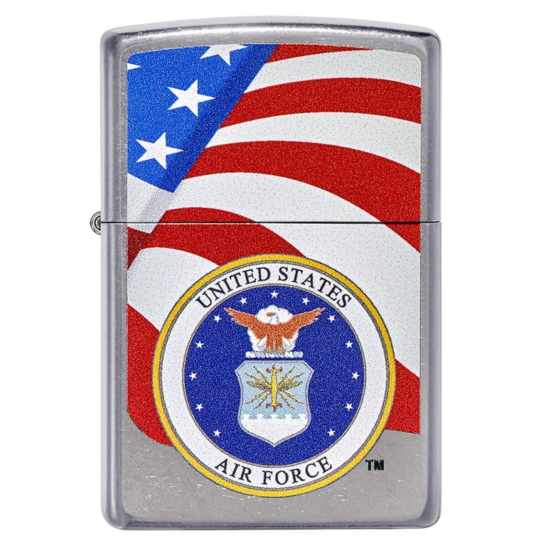 【ZIPPO】 ジッポーライター U.S. AIR FORCE PACAF Zippo U.S. Air Force Brass Emblem - Finck Cigar Company