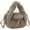 Khaki, variant on Women's Winter Mini Faux Fur Wallet Y2K Faux Fur Shoulder Bag Faux Fur Handbag Faux Fur Bag