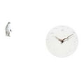thumbnail image 1 of Escultura de pingüino, estatua de animal nórdico, adorno de mesa, reloj de pared, diseño de resina, adecuado para dormitorio, sala de estar, oficina,, 1 of 8