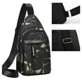 thumbnail image 6 of JAHH Classic Messenger Bag Nylon Shoulder Bag Crossbody Purses for Man Or Women Ideal Sling Purse Handbag Work and School Casual Shoulder Bag, 6 of 7